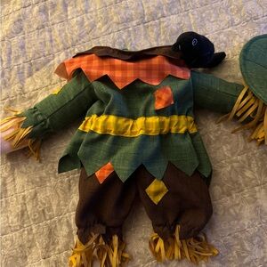 Dog Scarecrow Costume - Green and Brown